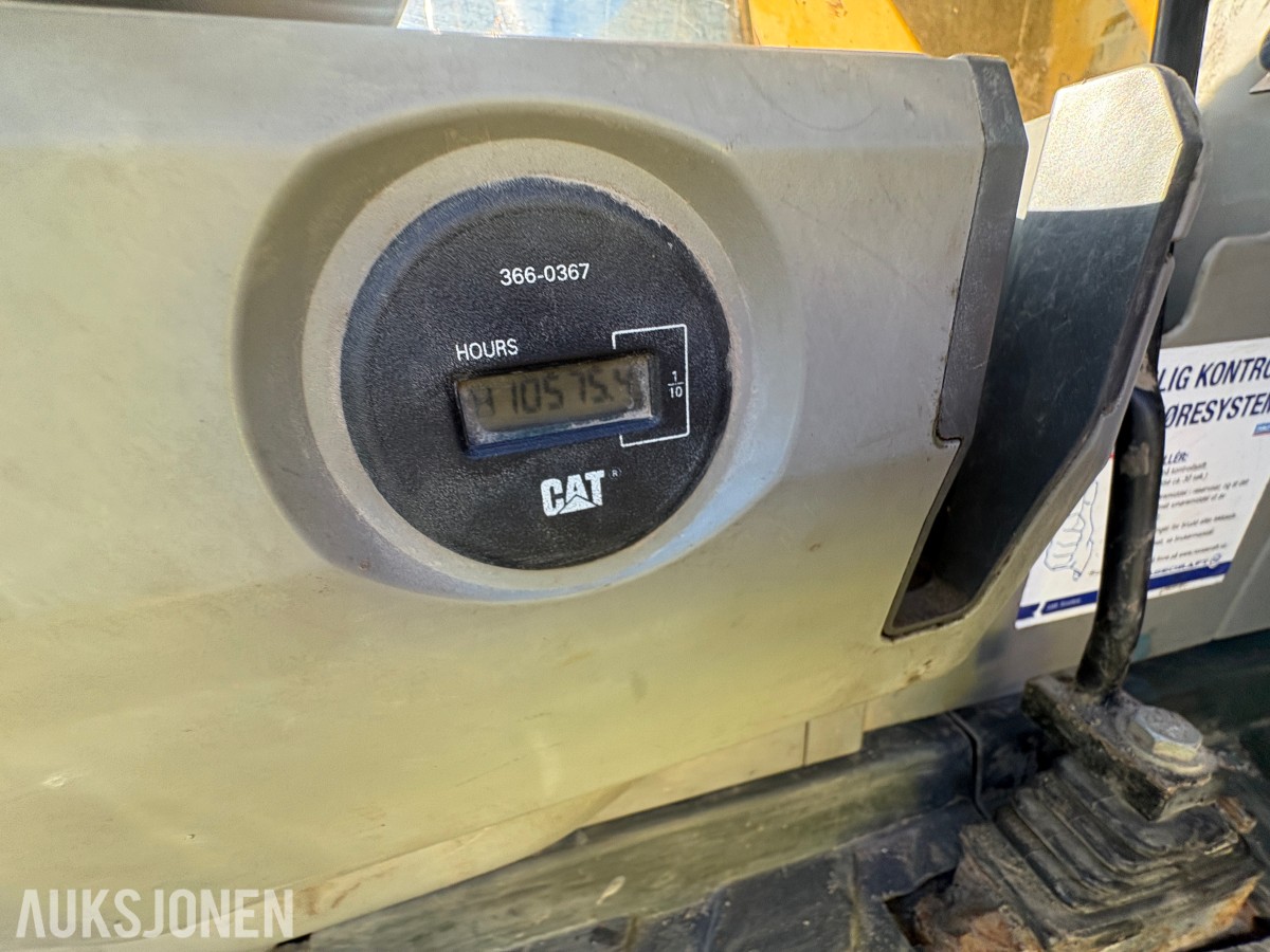 2016 Cat 312EL beltegraver med S60-feste og tiltrotator