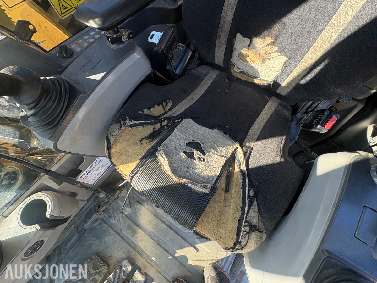 2016 Cat 312EL beltegraver med S60-feste og tiltrotator