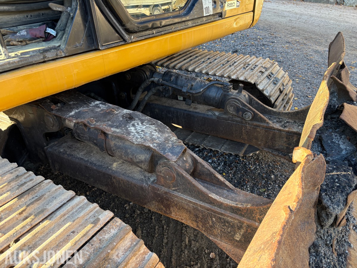 2016 Cat 312EL beltegraver med S60-feste og tiltrotator