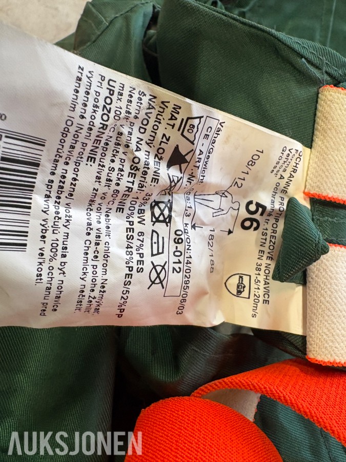 Husqvarna 535i XP batterimotorsag med vernebukse