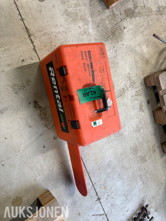 Husqvarna 535i XP batterimotorsag med vernebukse