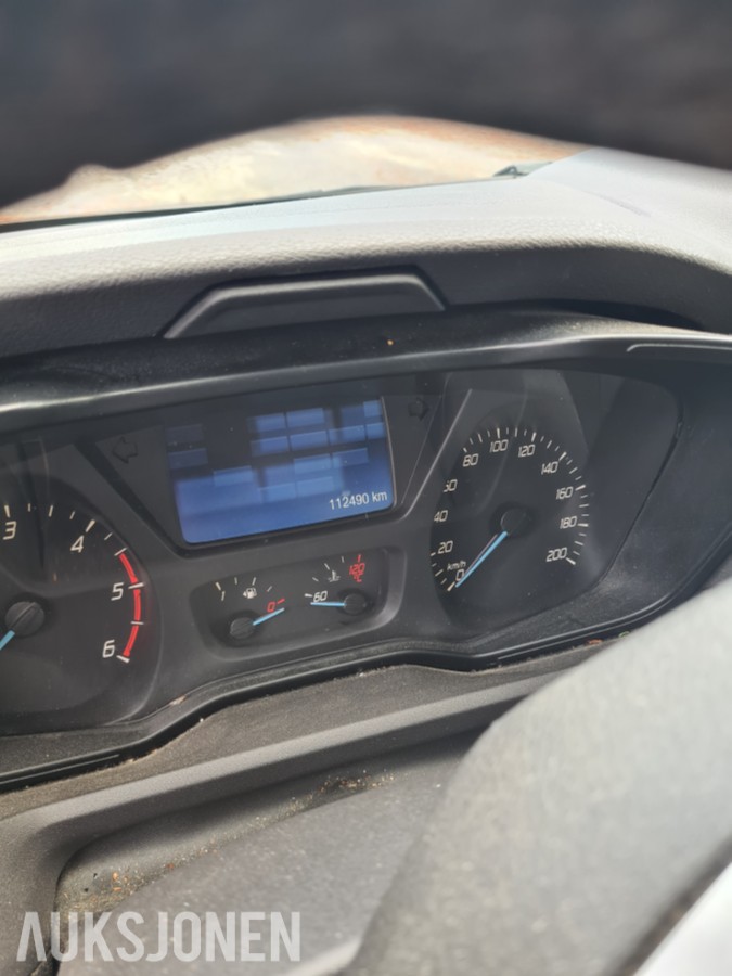 2015 FORD TRANSIT 155HK VARMESKAP ARBEIDSINNREDNING