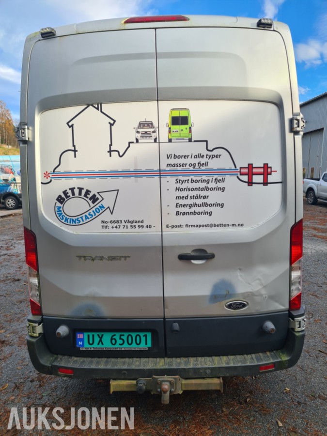 2015 FORD TRANSIT 155HK VARMESKAP ARBEIDSINNREDNING