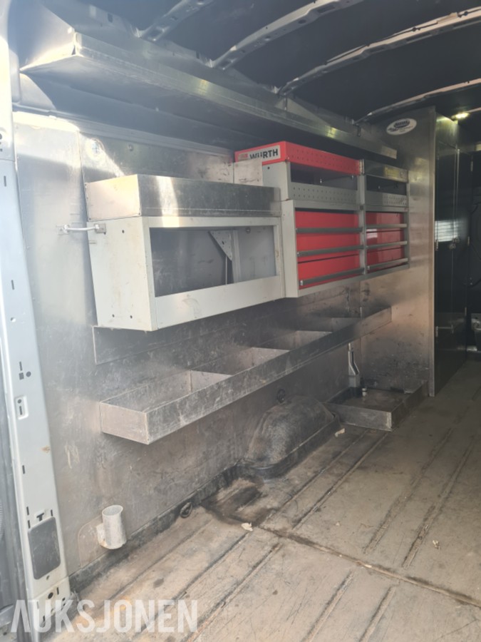 2015 FORD TRANSIT 155HK VARMESKAP ARBEIDSINNREDNING