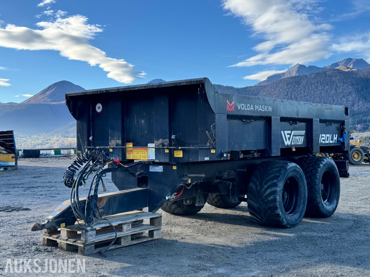 Richard Western WF12DL - Dumperhenger til traktor med kulekobling