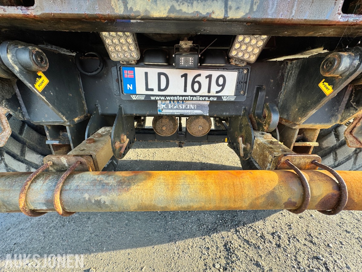 Richard Western WF12DL - Dumperhenger til traktor med kulekobling