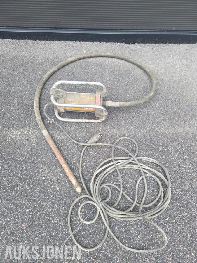 Betongvibratorer 3 stk 230V 