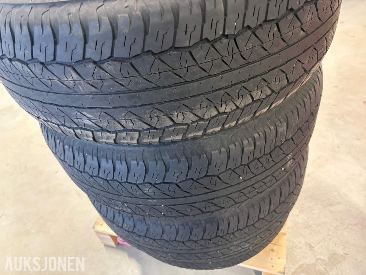 4 stk. dekk 265/60 R18