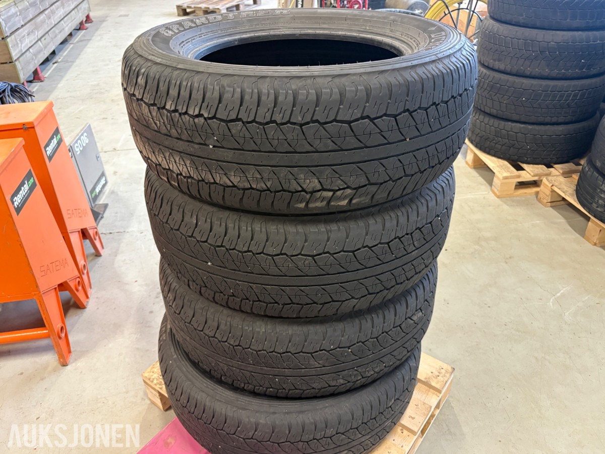 4 stk. dekk 265/60 R18