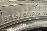 4 stk. dekk 265/60 R18