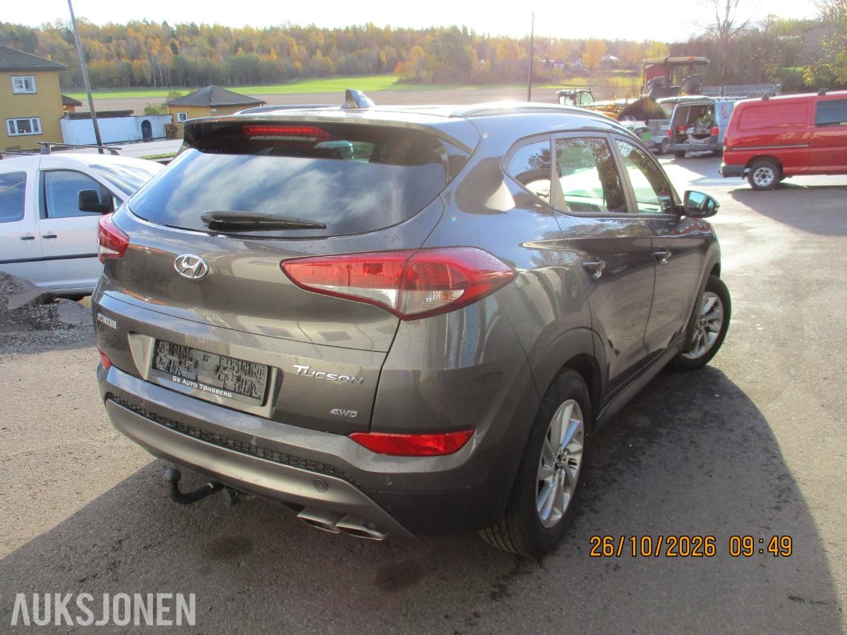 2016 Hyundai Tucson 2.0 Diesel 136hk 4WD Automat Cruisekontroll, Ryggekamera