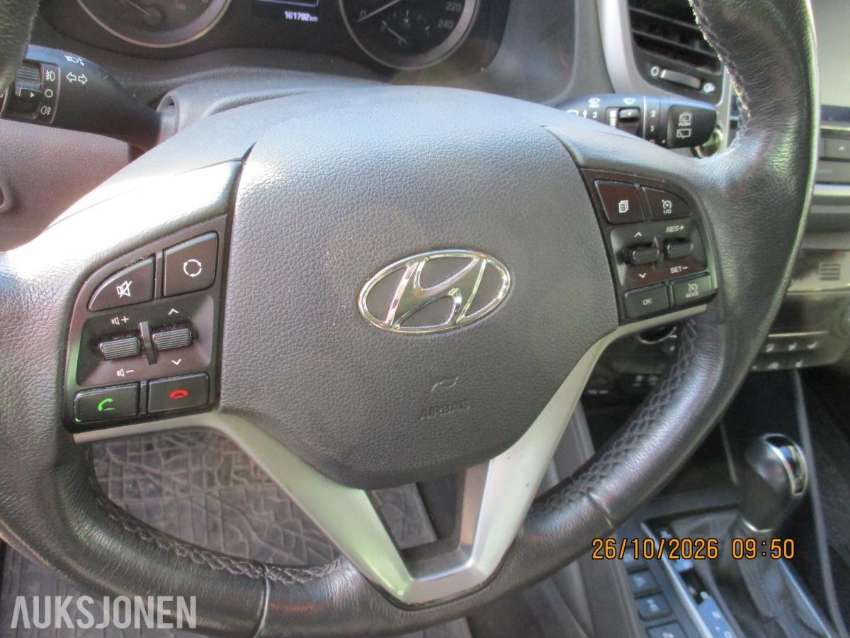 2016 Hyundai Tucson 2.0 Diesel 136hk 4WD Automat Cruisekontroll, Ryggekamera