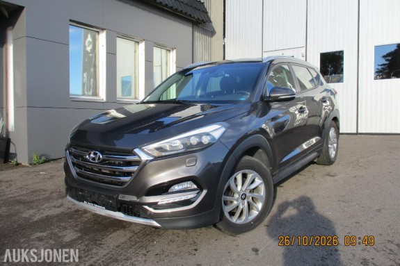 2016 Hyundai Tucson 2.0 Diesel 136hk 4WD Automat Cruisekontroll, Ryggekamera