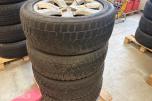 4 stk. 18" aluminiumsfelger med dekk 225/55 R18