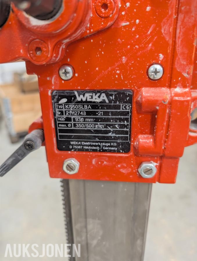 2022 WEKA SR68BA / KS50SLBA 3-fas kjernebormaskin