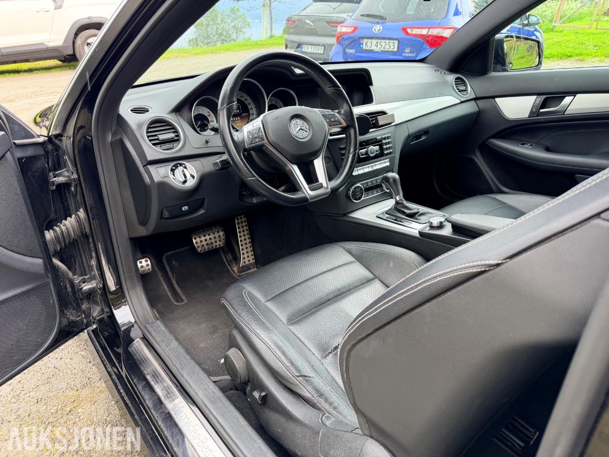 2012 Mercedes-Benz C 180 1.8 bensin 156HK Automat, Cruisekontroll, S+V Dekk