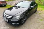 2012 Mercedes-Benz C 180 1.8 bensin 156HK Automat, Cruisekontroll, S+V Dekk