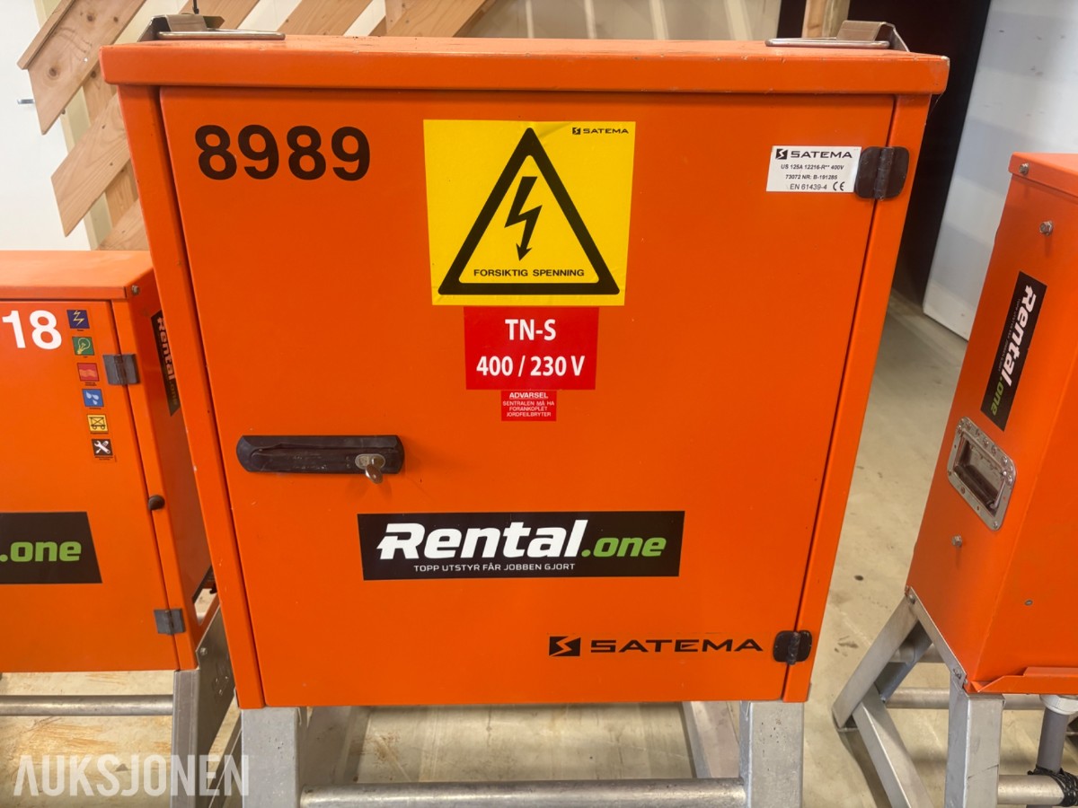 Satema US 125A 12216-R undersentral 400V