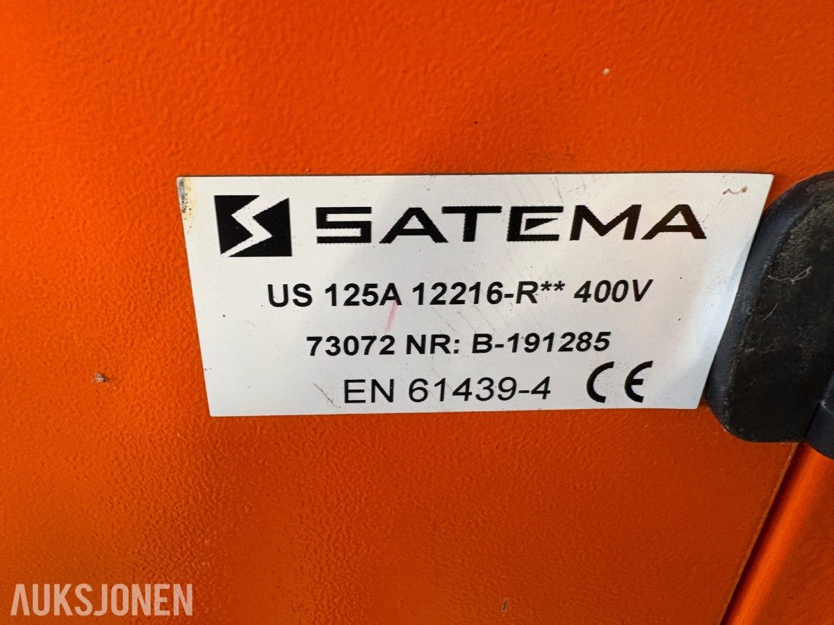 Satema US 125A 12216-R undersentral 400V