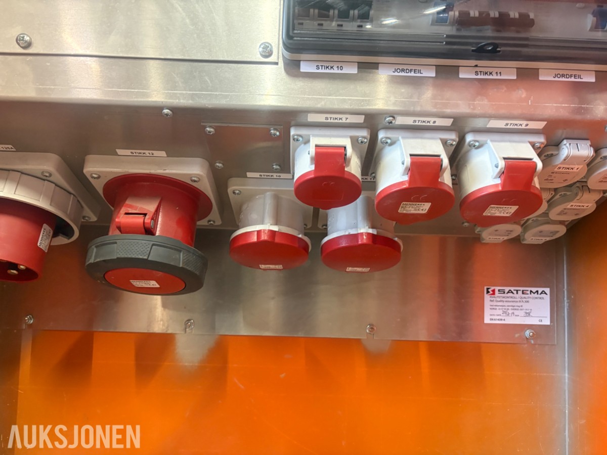 Satema US 125A 12216-R undersentral 400V