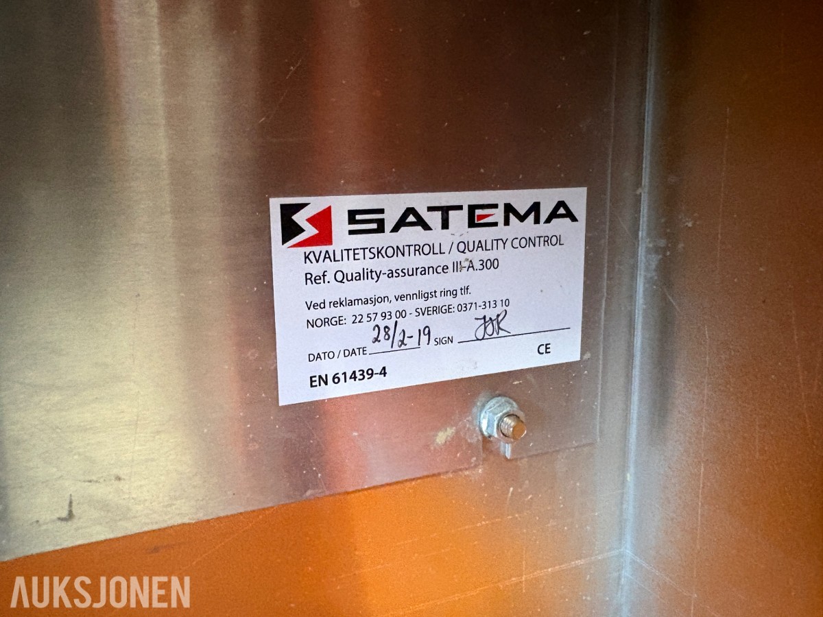 Satema US 125A 12216-R undersentral 400V
