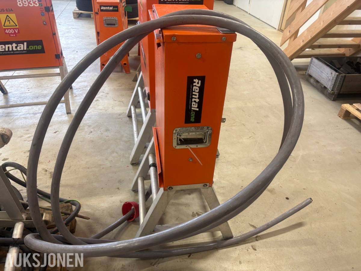 Satema HS 63A 00203-R 400V hovedsentral med stativ