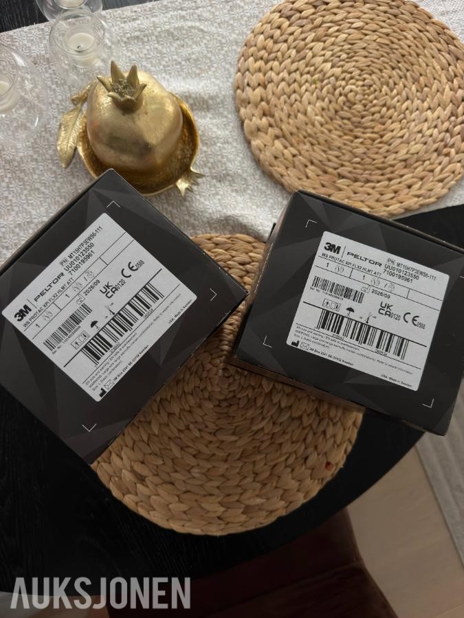 (2stk) 3M Peltor WS ProTac XPI FLX2