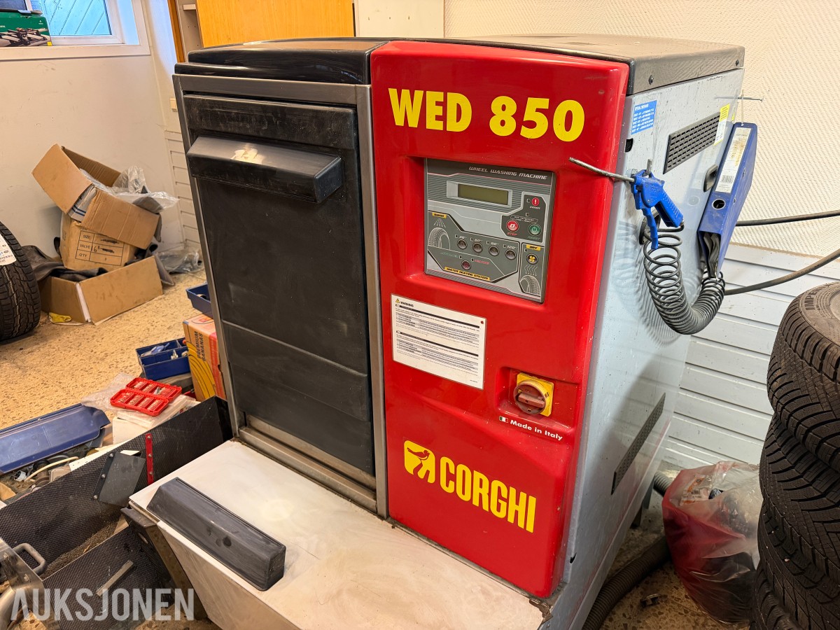 2017 CORGHI WED 850 HJULVASKEMASKIN