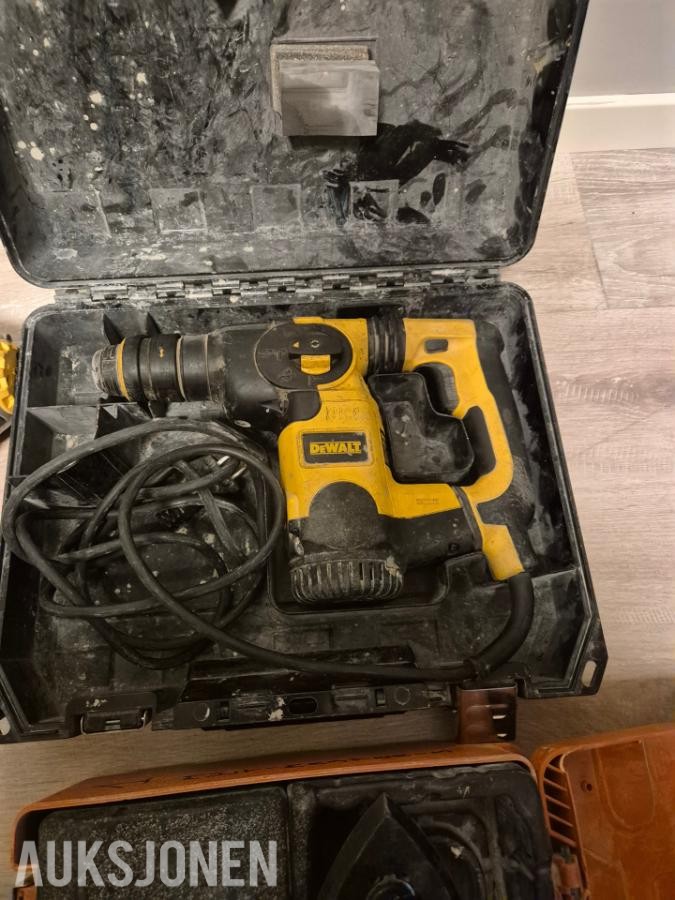 Dewalt bostich bosch fein protool Gipstrekker. Dykerpistol - div verktøy