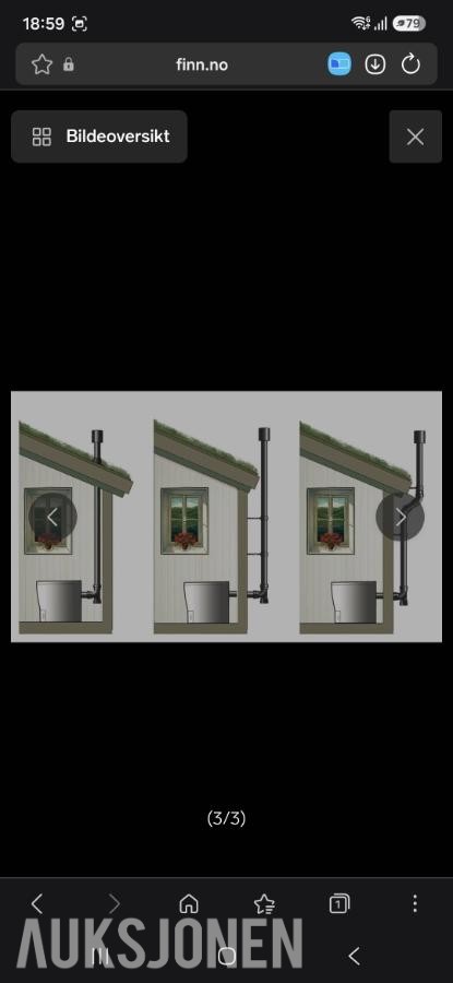 2020 Forbrenningstoalett Ekotoi 1200 V2