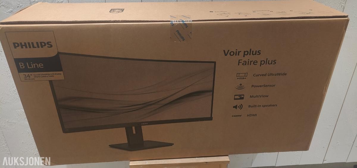 Pc-skjerm - Philips Brilliance 345B1C/00 34'' buet