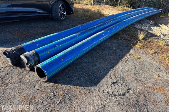 Trykkrør PE 100 RC SLA Diffusjonstett med kappe/ blå / 3 stk