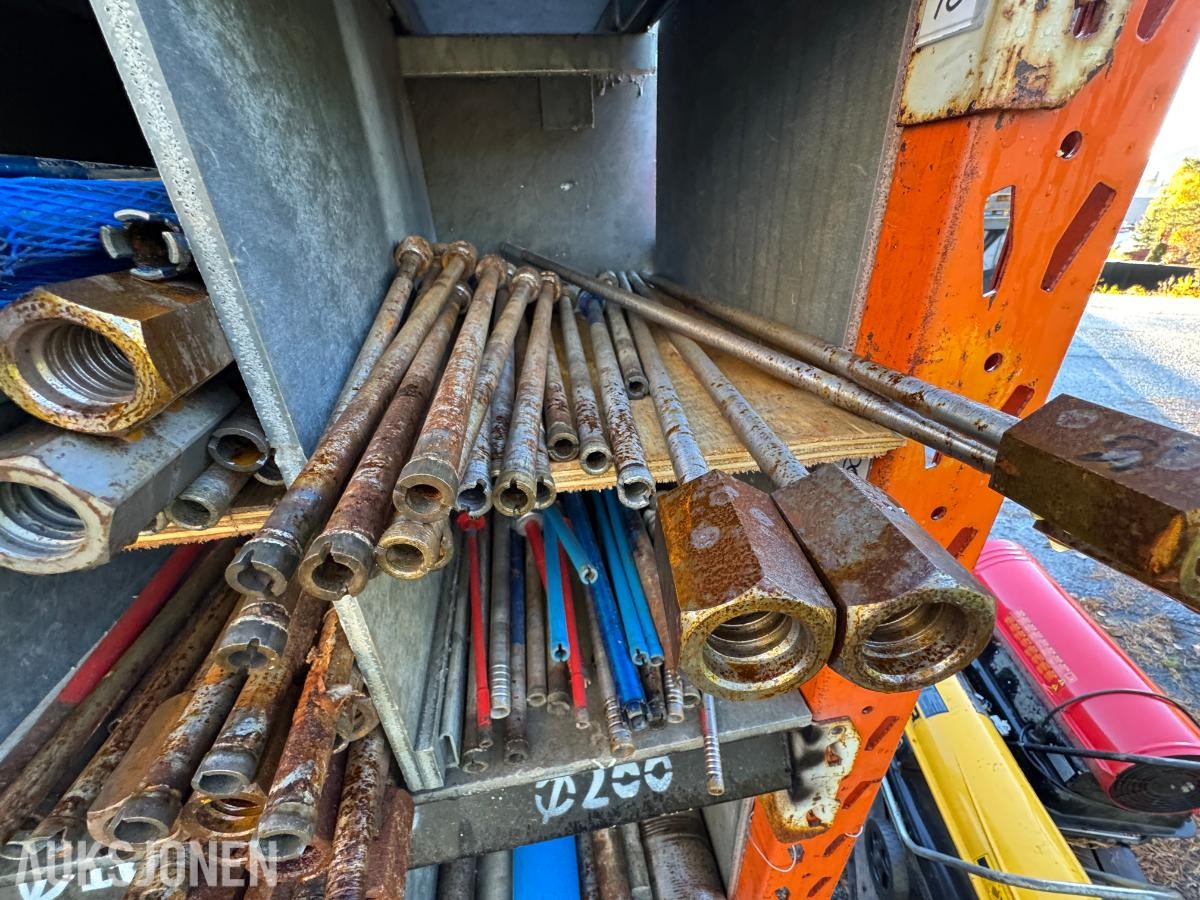 Diamant kjernebor betong / diverse dimensjoner med reol 