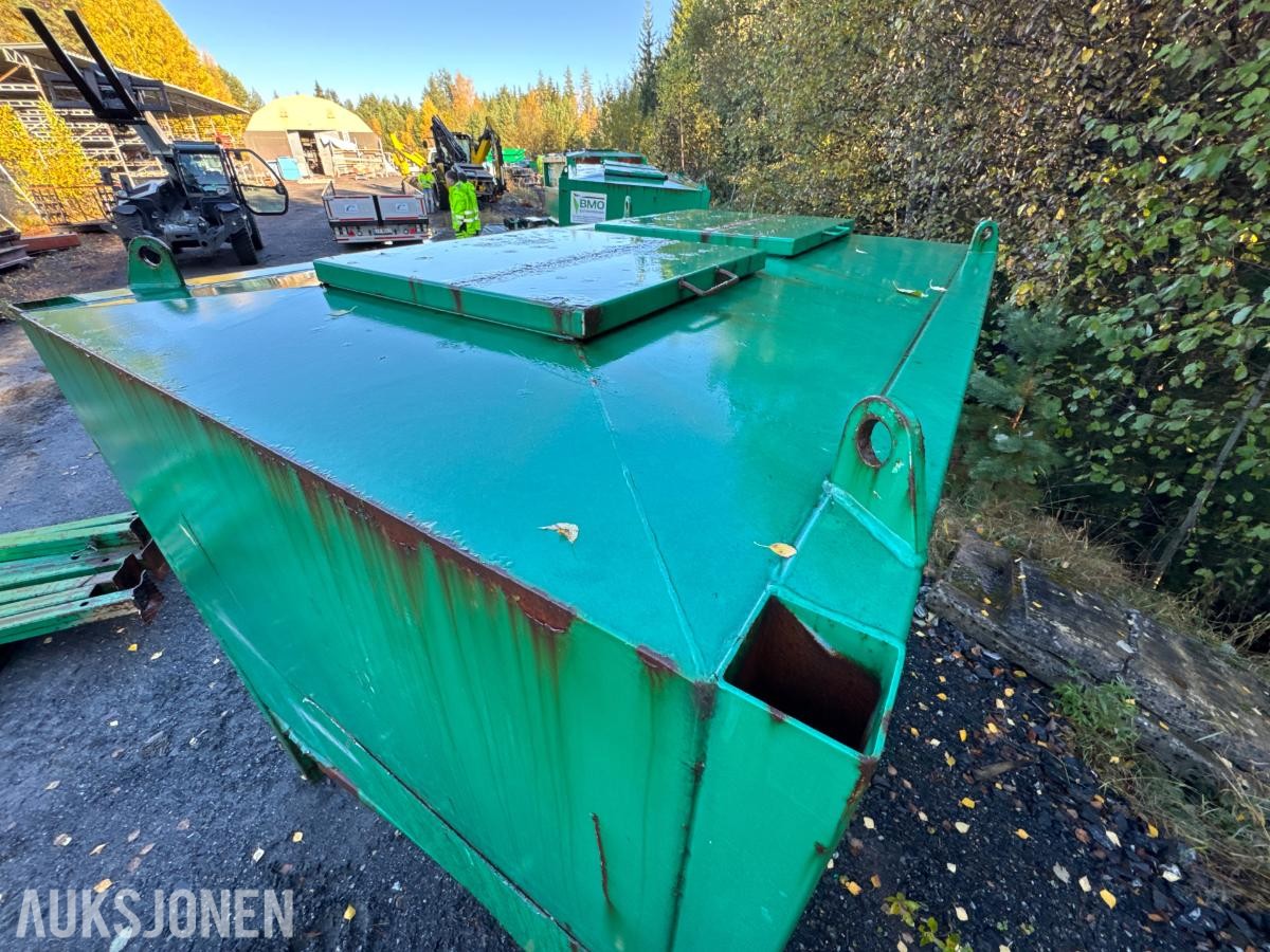 Silo til sandblåsing