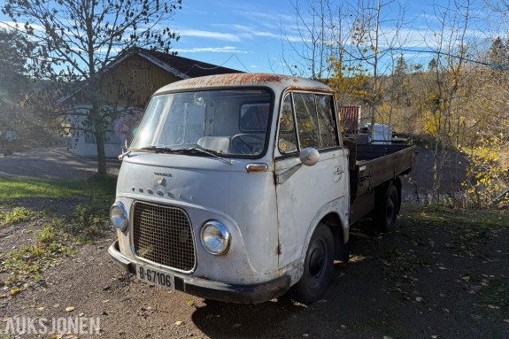 1963 Ford FK / Taunus Transit – Kjørbar og EU-godkjent veteranbil med lasteplan