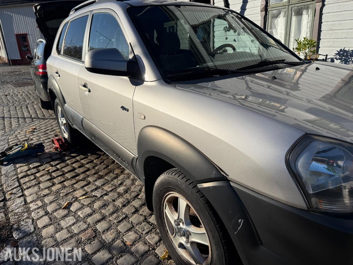 2005 Hyundai Tucson 2.0 Diesel 111hk 4WD Reparasjonsobjekt 