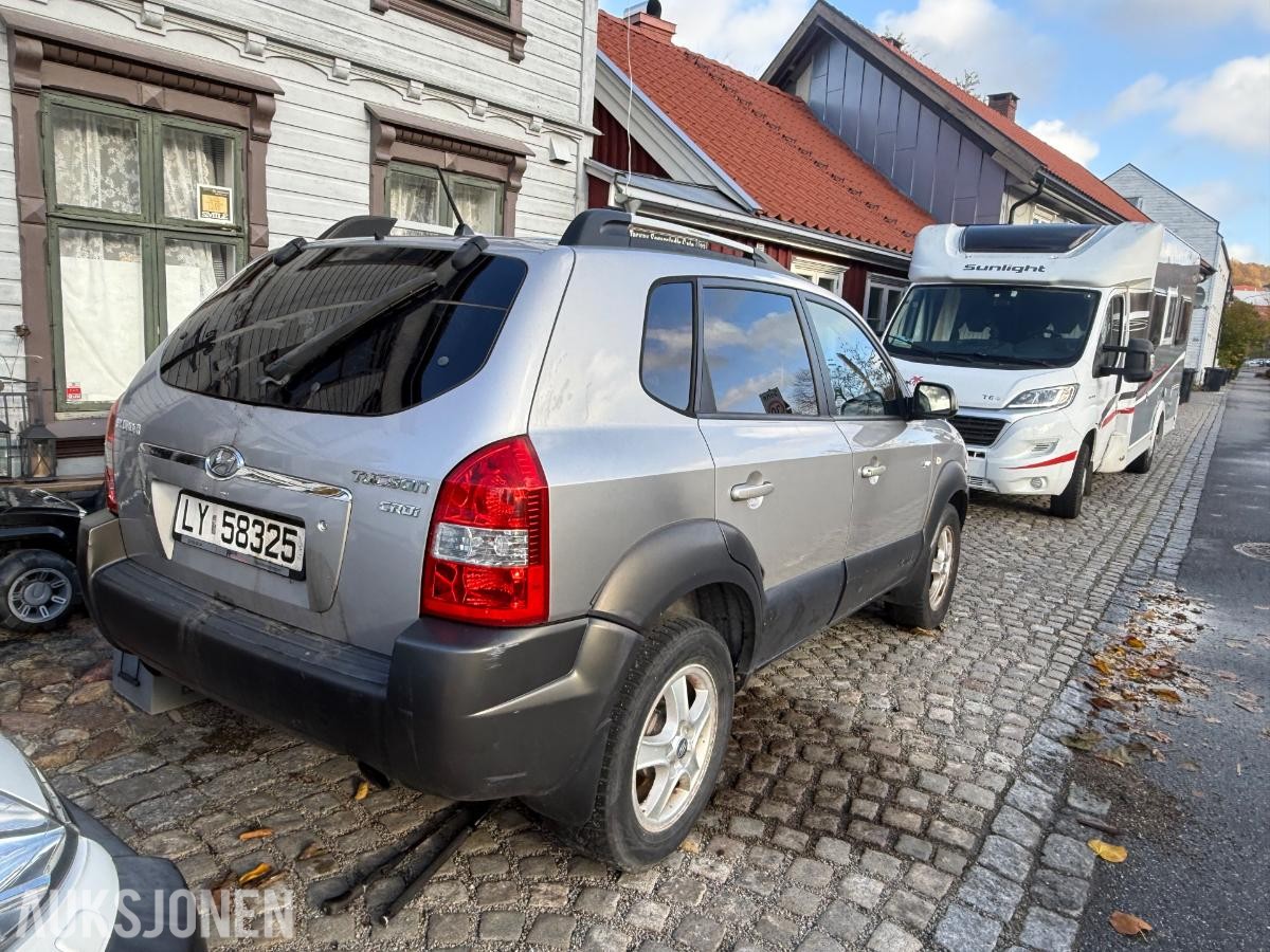 2005 Hyundai Tucson 2.0 Diesel 111hk 4WD Reparasjonsobjekt 