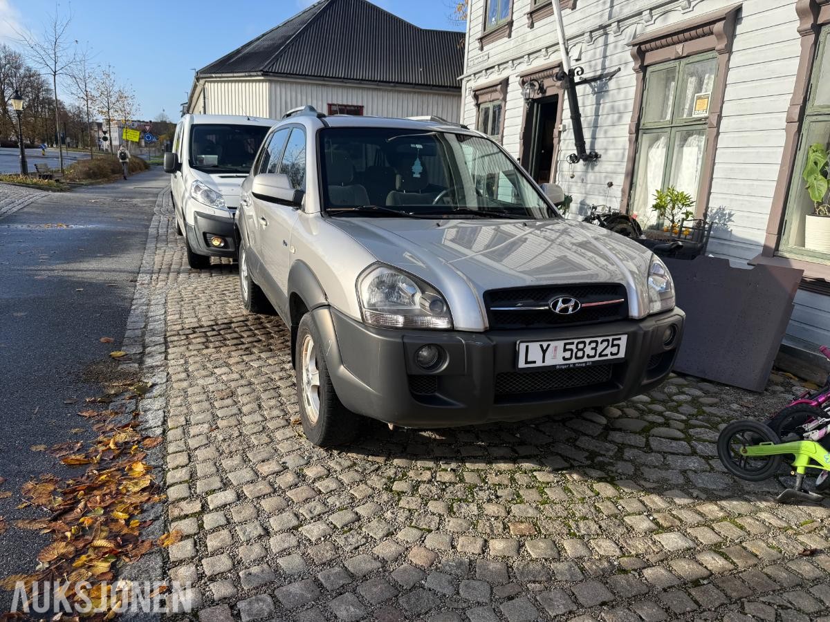 2005 Hyundai Tucson 2.0 Diesel 111hk 4WD Reparasjonsobjekt 