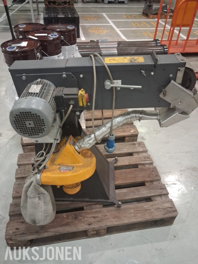 2002 GRIT GX 75 BÅNDSLIPER MED AVSUG