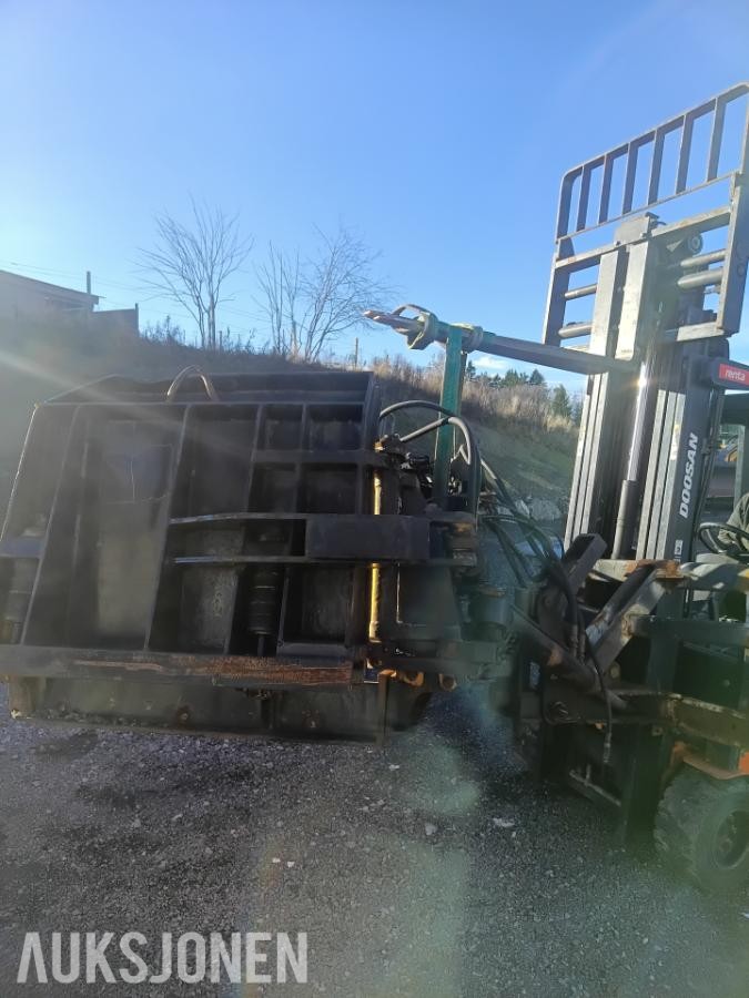 2005 Schmidt Tellefsdal 410 U-plog, 4 meter bredde, Rep objekt