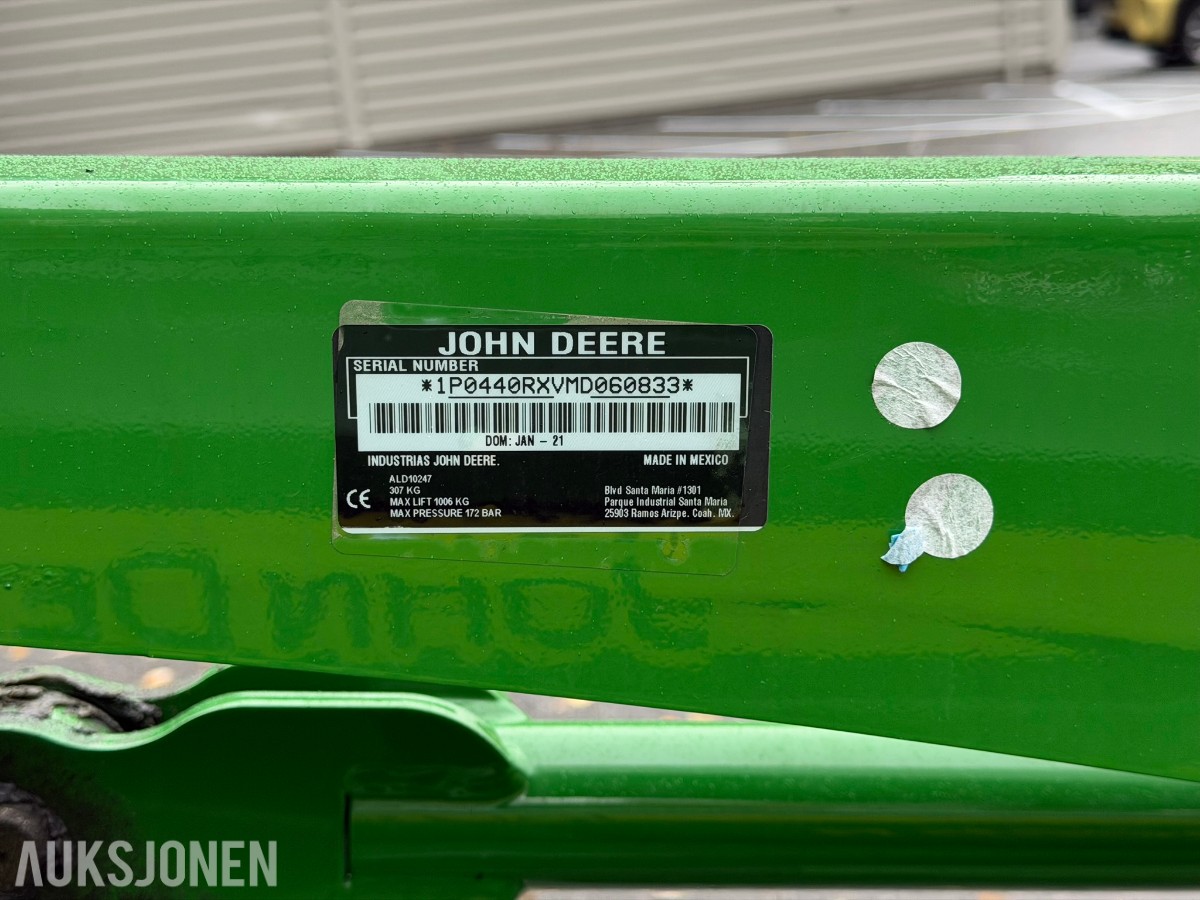 2021 John Deere 4066 Traktor