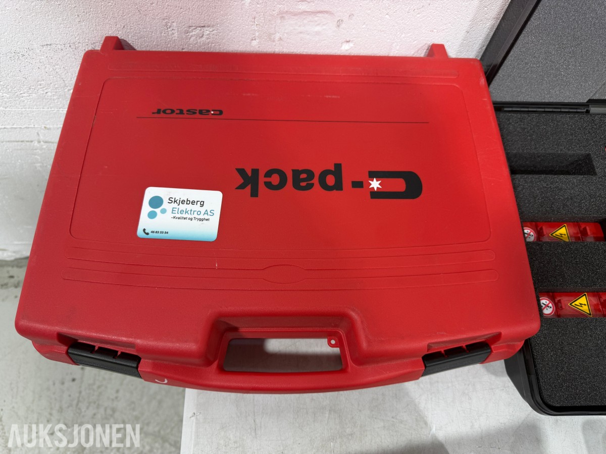 Stort parti Castor, WAGO og elektro-/installasjonsmateriell