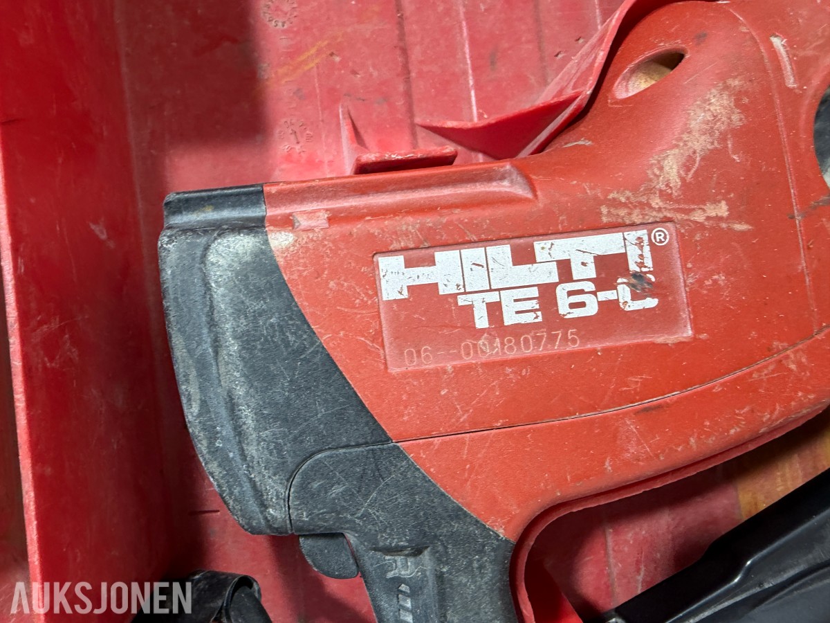 Parti elektroverktøy fra Hilti, Bosch, Hitachi og Steinel