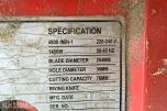Bordsag TS10 254 mm / 1400 W med understell 