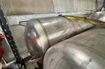 2 stk Rustfrie Syrefaste tanker