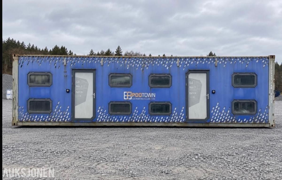 2011 Podtown - 16 senge plasser- container- AirBNB