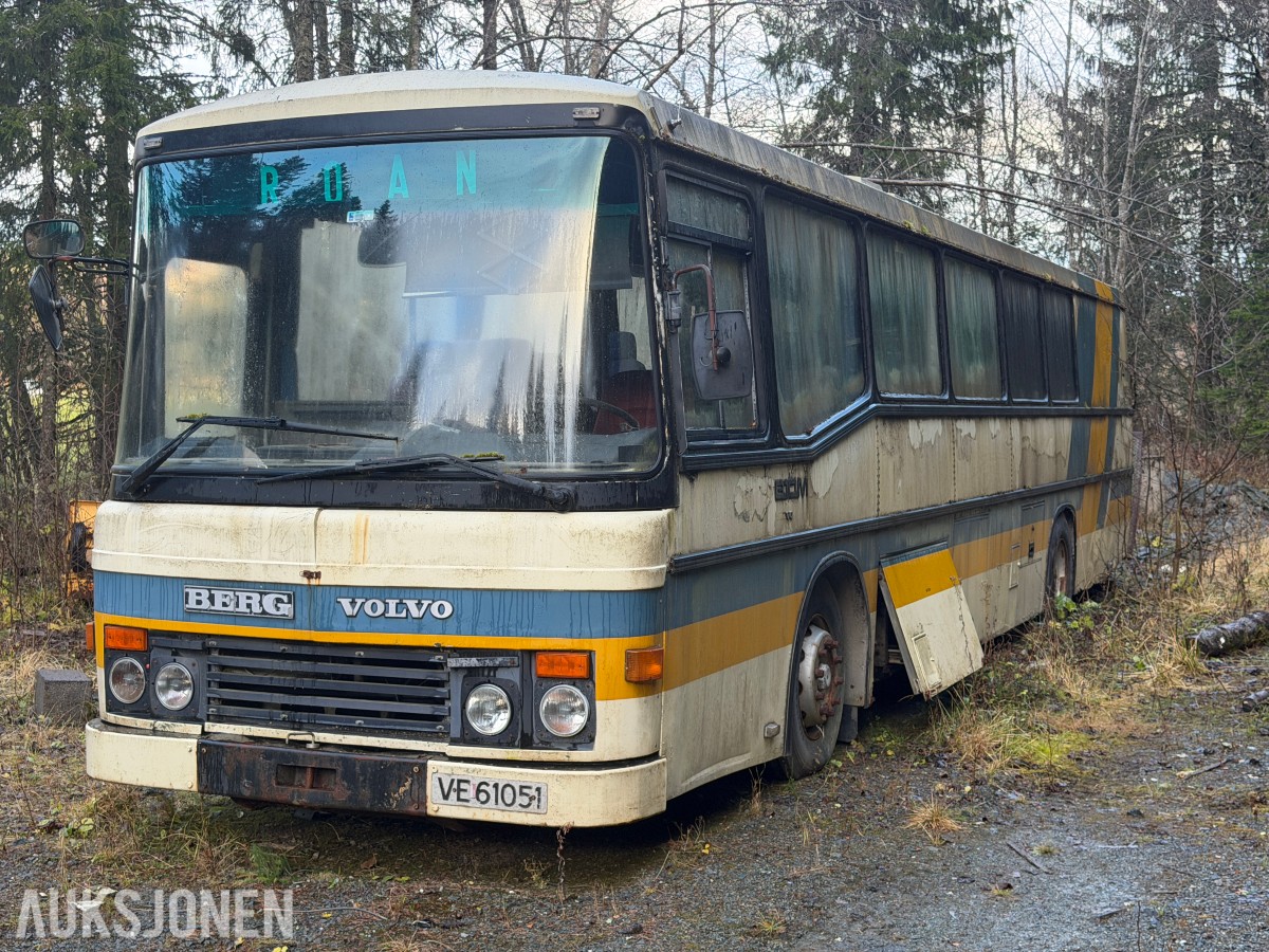 1986 Volvo B10M buss