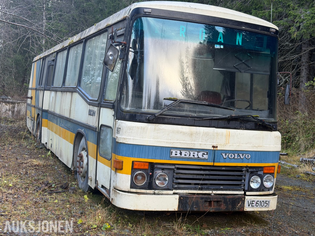 1986 Volvo B10M buss