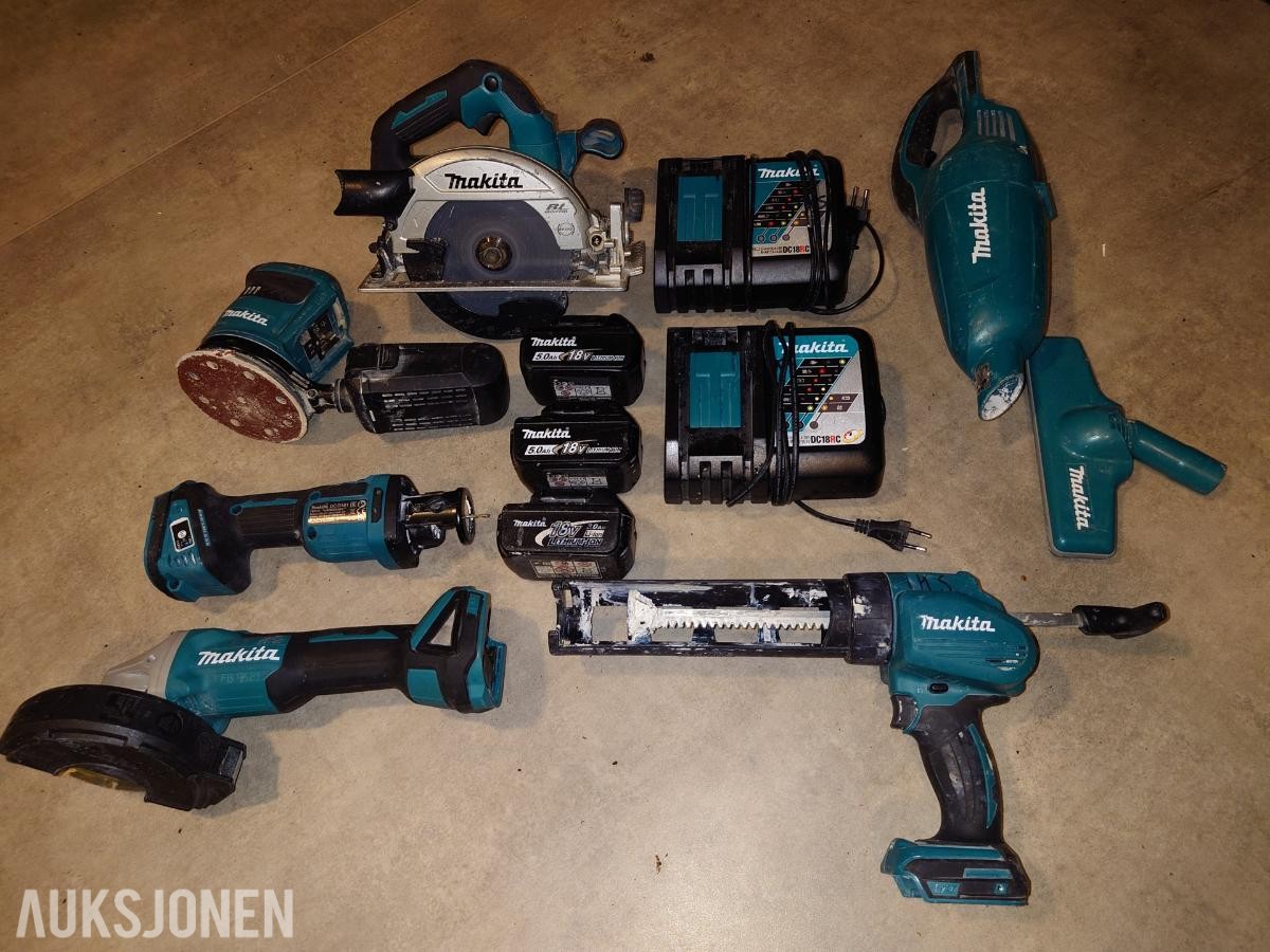 Makita verktøysett