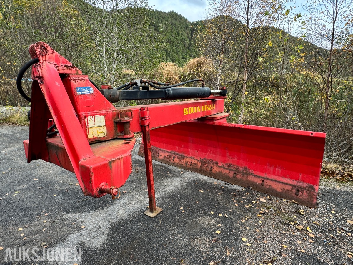 Duun HTS 244 brøyteskjær - Svingbart - Største arbeidsbredde 2440 cm